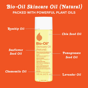 Bio-Oil hair tip treatment demo showing improved dry-end softness