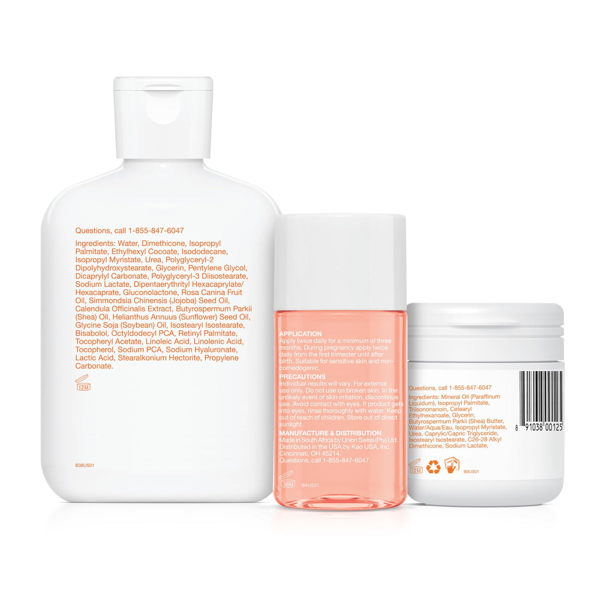 Bio-Oil kit on bathroom shelf lifestyle image showing daily routine ease