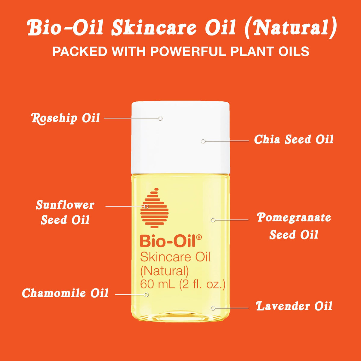 Bio-Oil applied to stretch mark area showing targeted moisturizing support