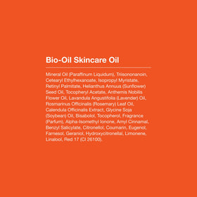 Bio-Oil recyclable packaging label emphasizing eco-friendly choice