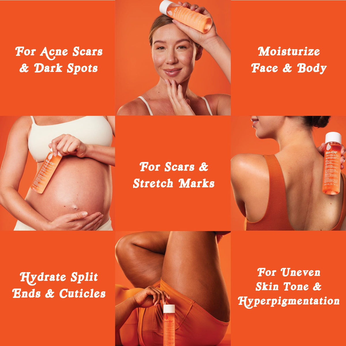 Travel kit with Bio-Oil bottles in toiletry bag for on-the-go hydration