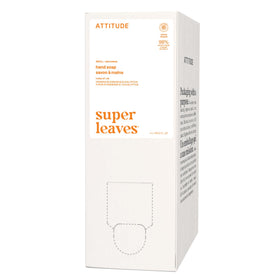BIO SPECTRA ATTITUDE front label on refill bottle showing scent and EWG verification benefit