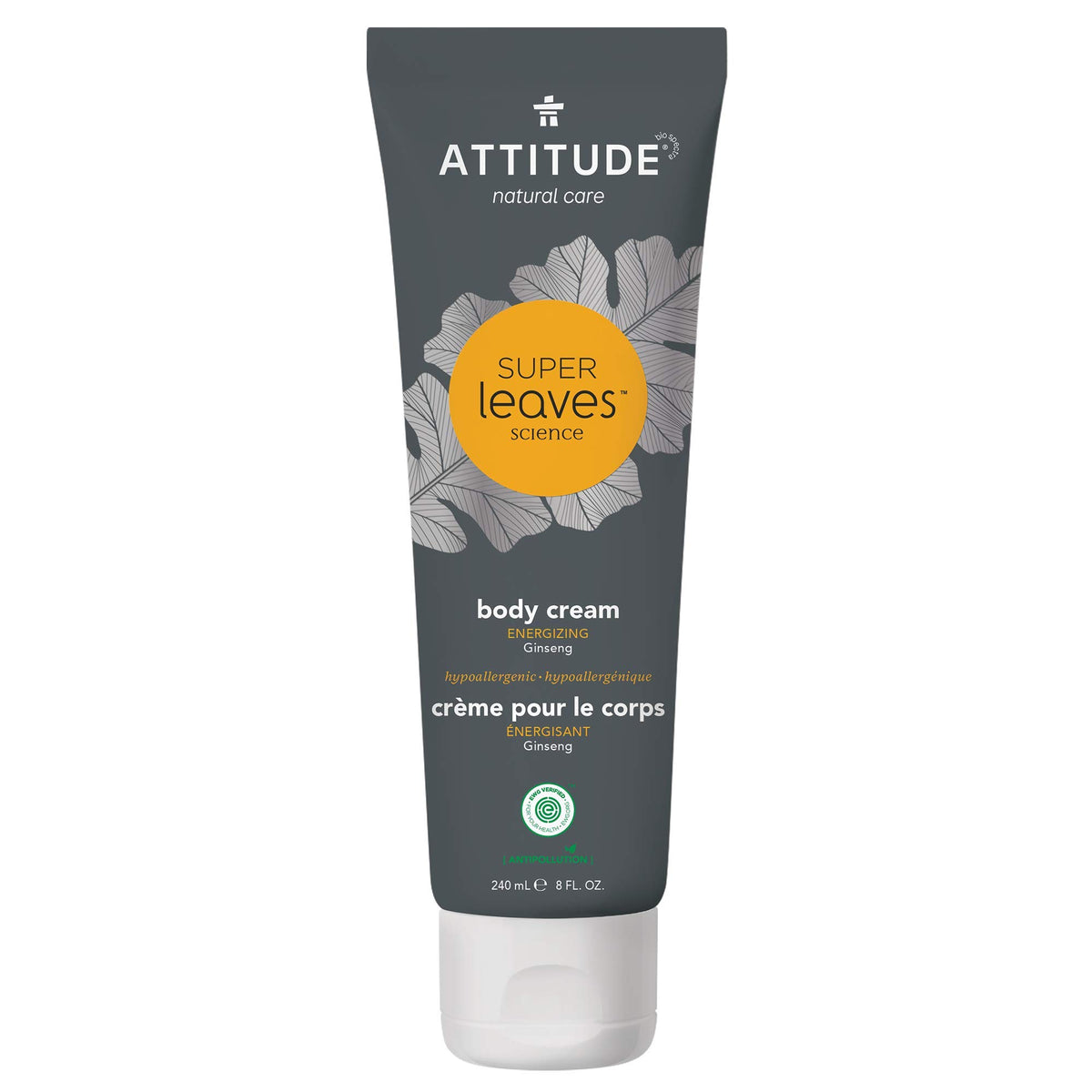 BIO SPECTRA ATTITUDE front packaging showing clean label benefits