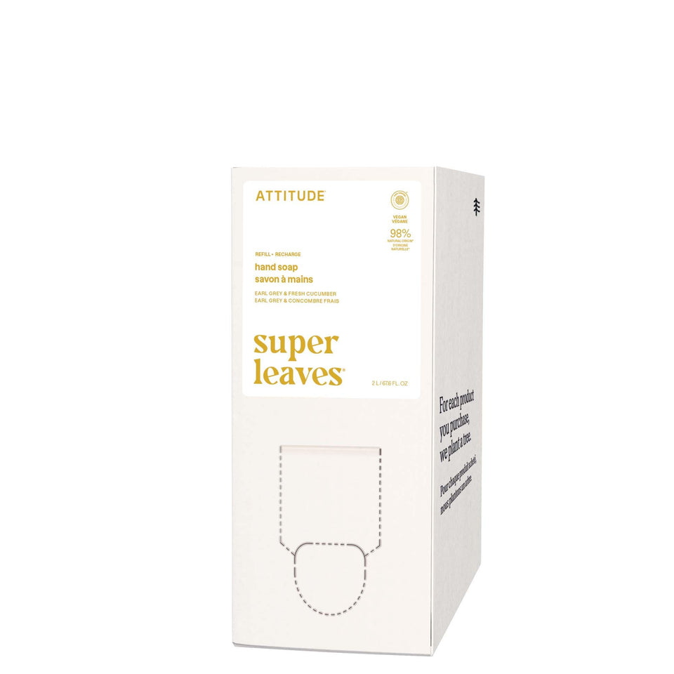 BIO SPECTRA ATTITUDE front packaging showing refill bottle and branding benefits
