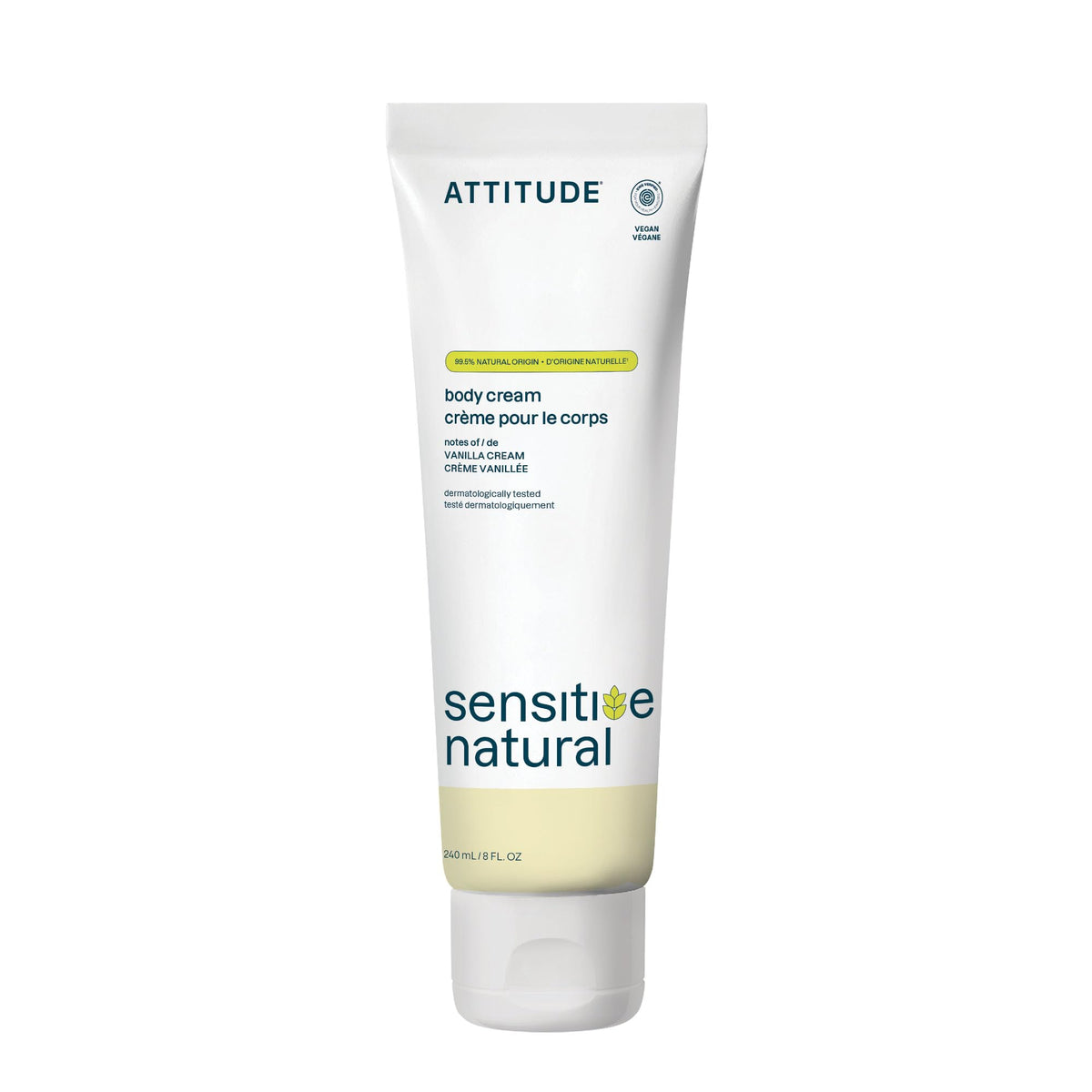 BIO SPECTRA ATTITUDE front packaging showing label and recyclable bottle benefit