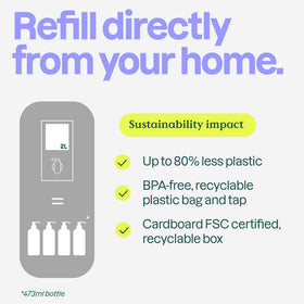 BIO SPECTRA ATTITUDE label close-up showing ingredient transparency and EWG verification