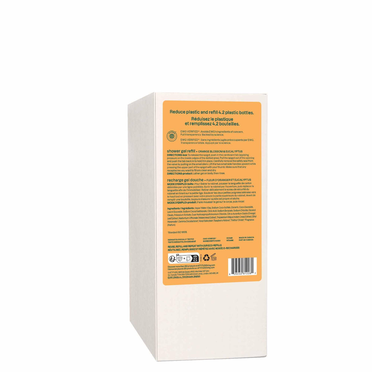 BIO SPECTRA ATTITUDE lifestyle image with towel highlighting sustainable routine