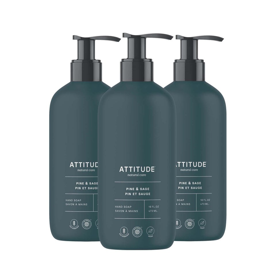 BIO SPECTRA ATTITUDE front packaging showing limited edition pine and sage benefits