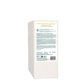 BIO SPECTRA ATTITUDE refill setup with recycling bin emphasizing reduced waste