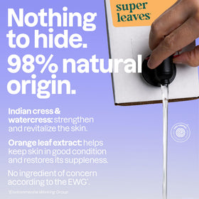 BIO SPECTRA ATTITUDE creamy foam texture close-up for gentle lather benefit