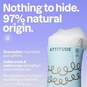 BIO SPECTRA ATTITUDE creamy foam texture showing slip for detangling benefit