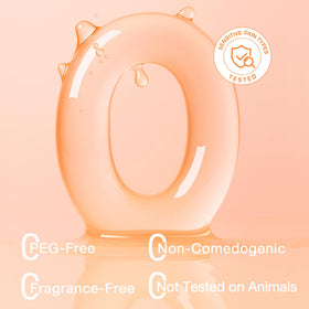 BIODAZZLE opened mask pouch revealing the saturated hydrogel sheet