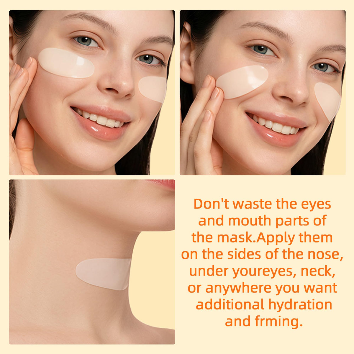 BIODAZZLE mask held in hand to show 33g single pack scale