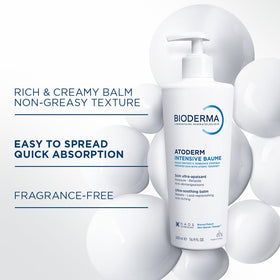 Bioderma open jar top view revealing smooth nourishing balm