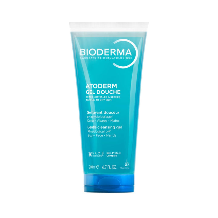 Bioderma Atoderm front bottle showing clean design and easy dispensing benefit