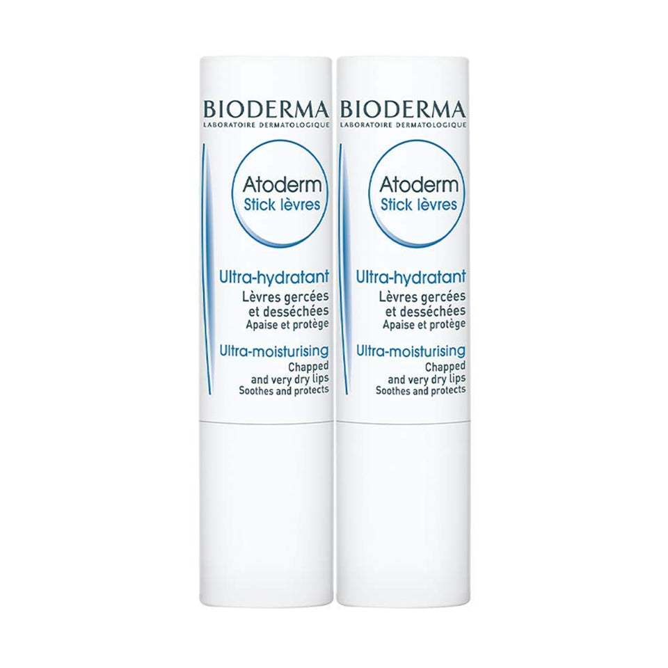 Bioderma Atoderm front packaging showing compact lip stick and brand clarity