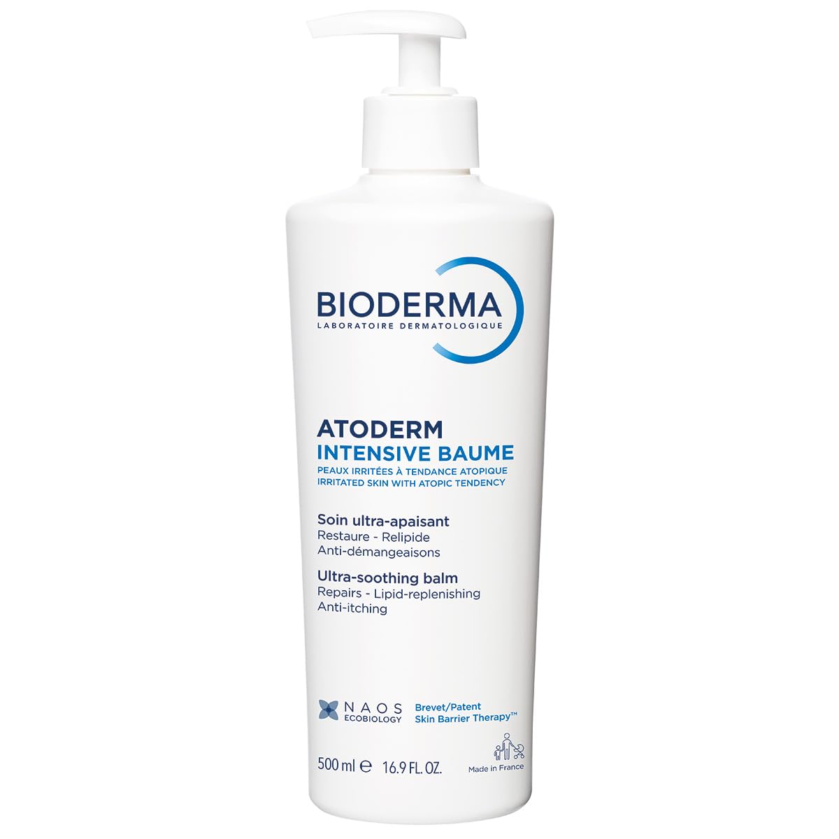 Bioderma front packaging showing product identity and easy use