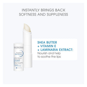 Bioderma Atoderm stick open revealing balm tip for precise application