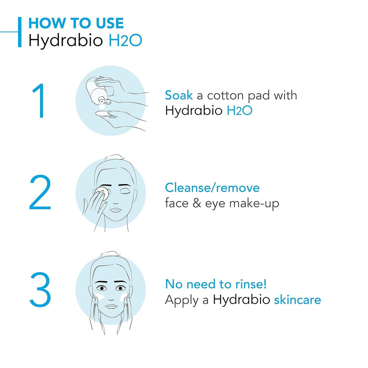 Bioderma cleansing on cotton pad removing makeup for soothing removal