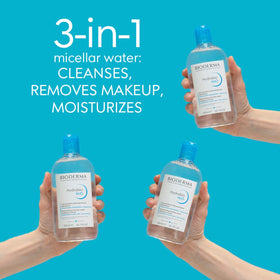 Bioderma pouring controlled amount for minimal waste and convenience