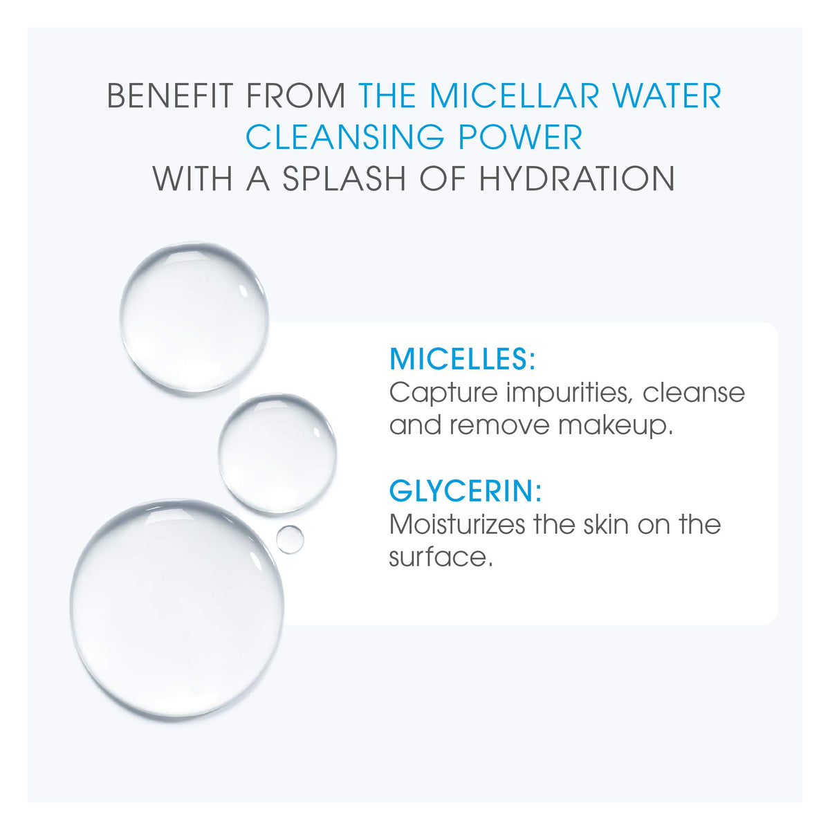 Bioderma micellar water on cotton pad illustrating gentle cleansing