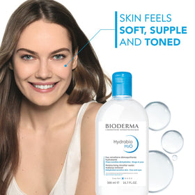 Bioderma label close-up showing ingredient list for informed selection