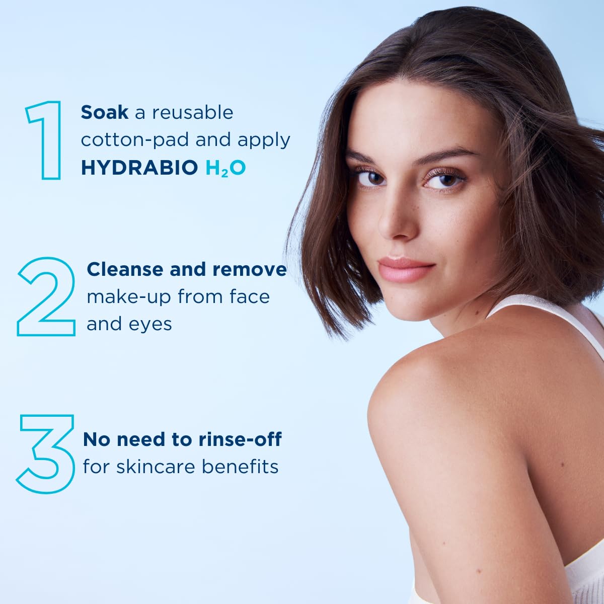 Bioderma Hydrabio H2O in travel pouch for hydration on the go
