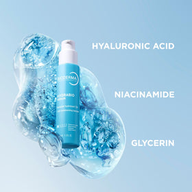 Bioderma serum on hand demonstrating fast absorption and hydrated skin