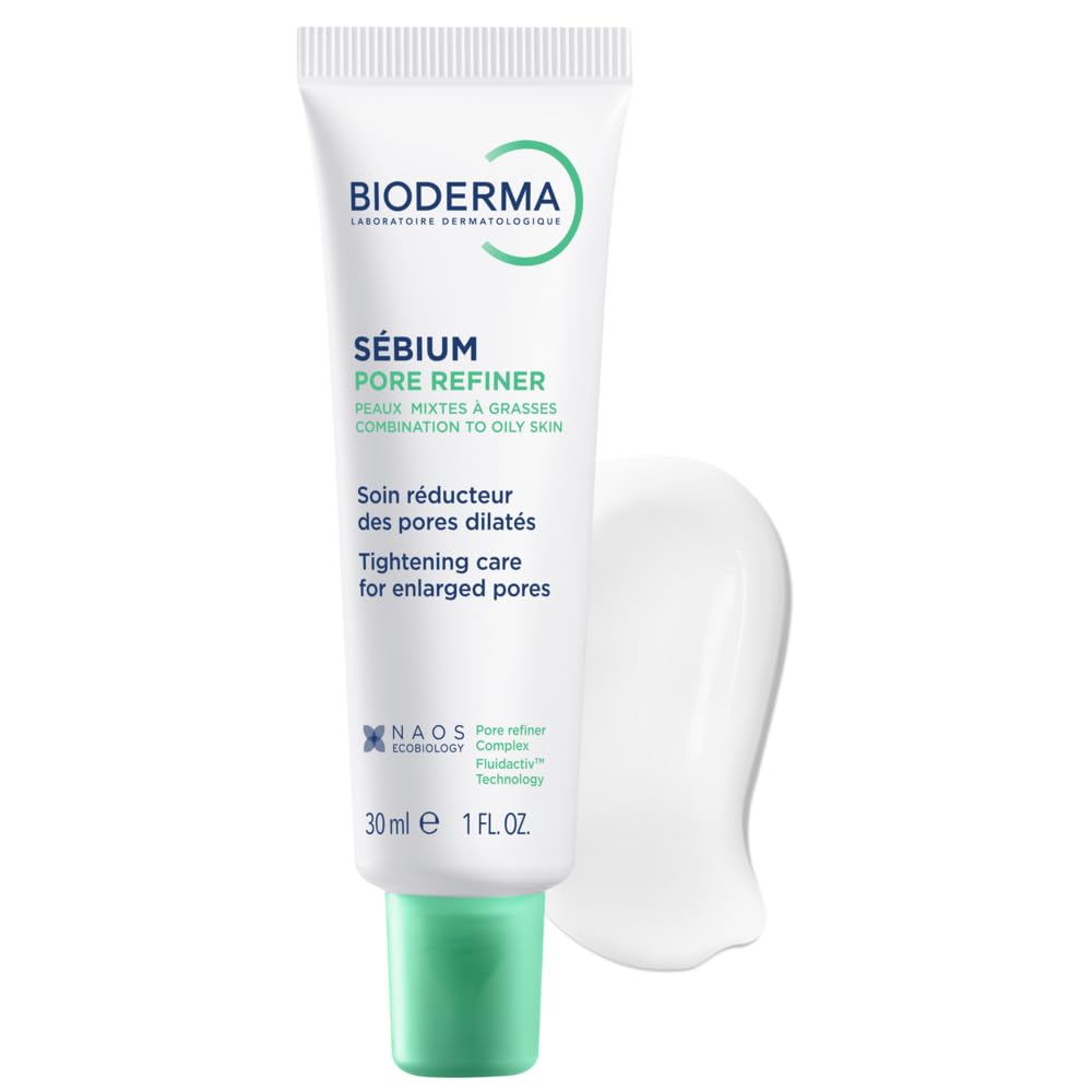 Bioderma cream texture close-up illustrating lightweight, non-greasy finish