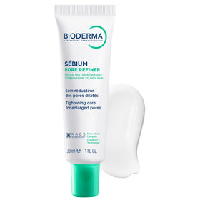 Bioderma cream texture close-up illustrating lightweight, non-greasy finish