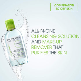 Bioderma Sébium H2O duo layout on white showing value and convenience