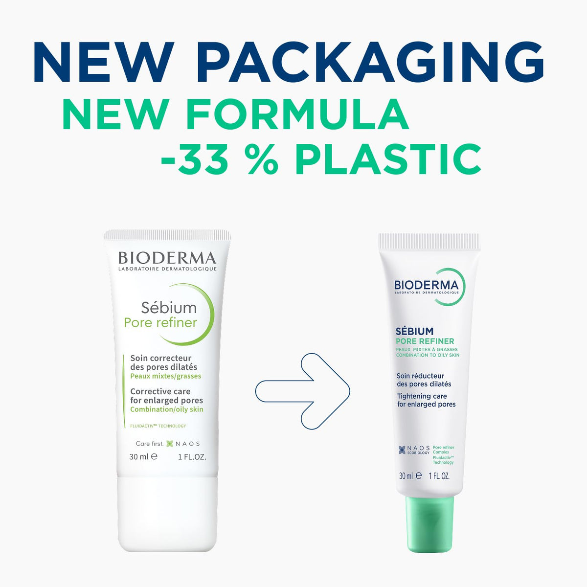 Bioderma ingredient label detail emphasizing sebum-regulating complex