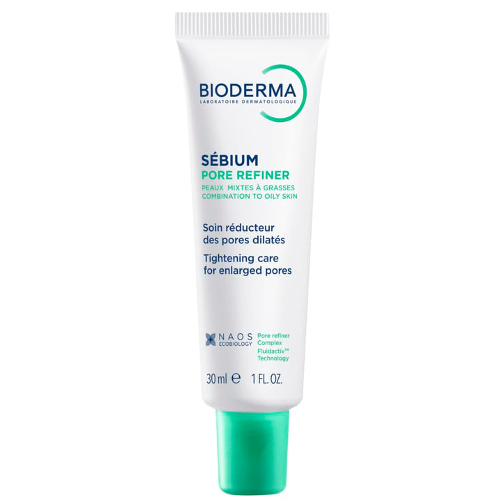 Bioderma front packaging showing product and benefits for smoother skin