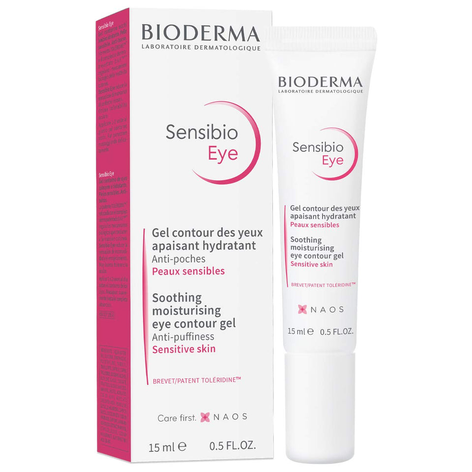 Bioderma Sensibio front packaging showing product and calming design