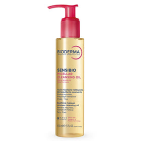 Bioderma Sensibio bottle front view showing clean packaging and benefit