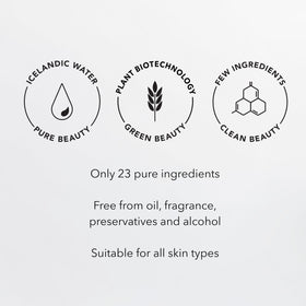 Bioeffect box and jar packaging conveying premium biotech skincare benefit