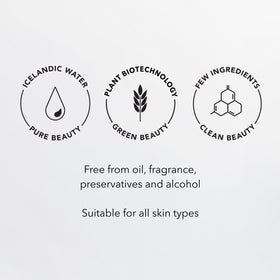 Bioeffect product label detail showing ingredients and clean formulation benefits