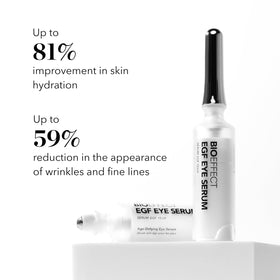Bioeffect stainless-steel rollerball close-up delivering cooling massage and precise application