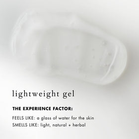 Bioelements ingredients label showing pro-vitamin B5 and botanical components for clarity