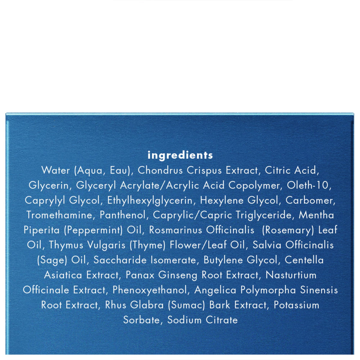 Bioelements gel texture close-up demonstrating lightweight hydration and fast absorption