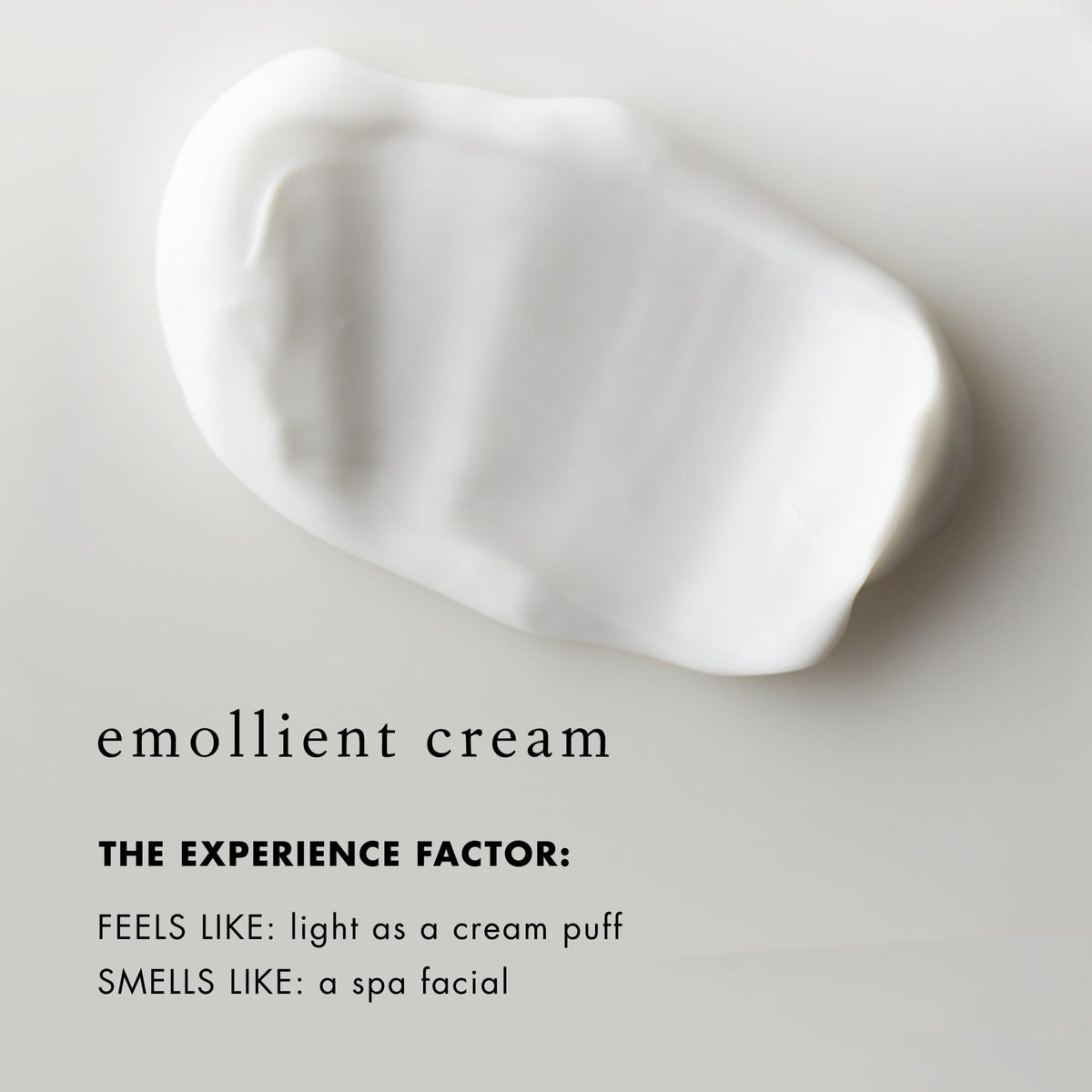 bioelements cream on back of hand showing smooth spreadability and quick absorption