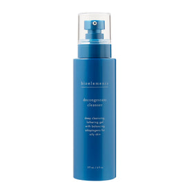 bioelements front packaging showing cleanser bottle and benefits