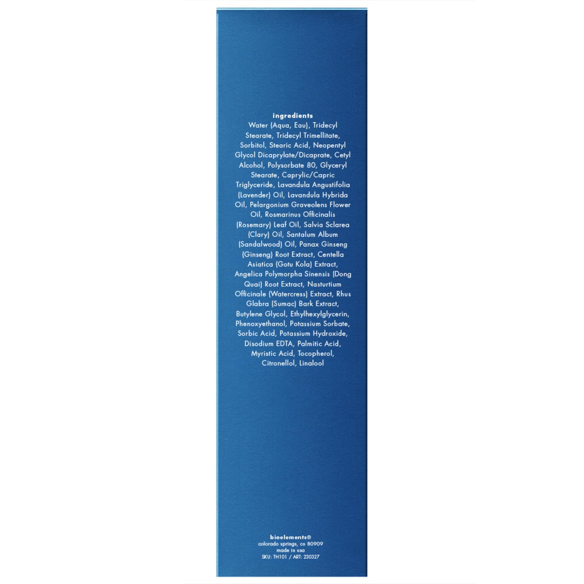 Bioelements creamy texture close-up showing hydrating, nourishing feel