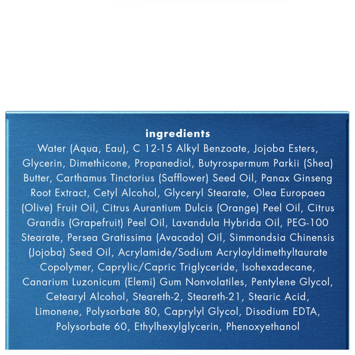 Bioelements cream texture close-up highlighting rich, smooth emollient finish