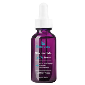 Bioglossy close-up label and ingredients list showing transparency and formulation benefit