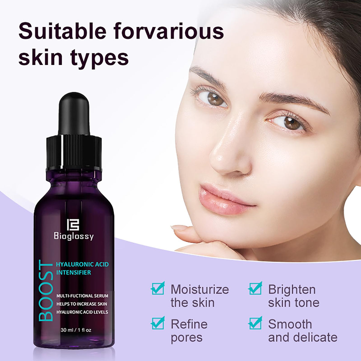 Bioglossy on a bathroom shelf in a routine scene conveying daily skincare ritual benefit