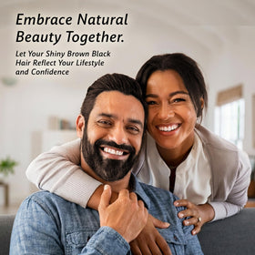 BIOGREEN ROOTS bottle on bathroom shelf suggesting easy daily use