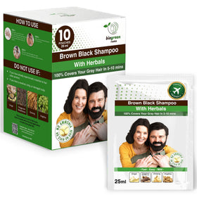 BIOGREEN ROOTS front packaging showing sachets and brown-black shade for easy identification