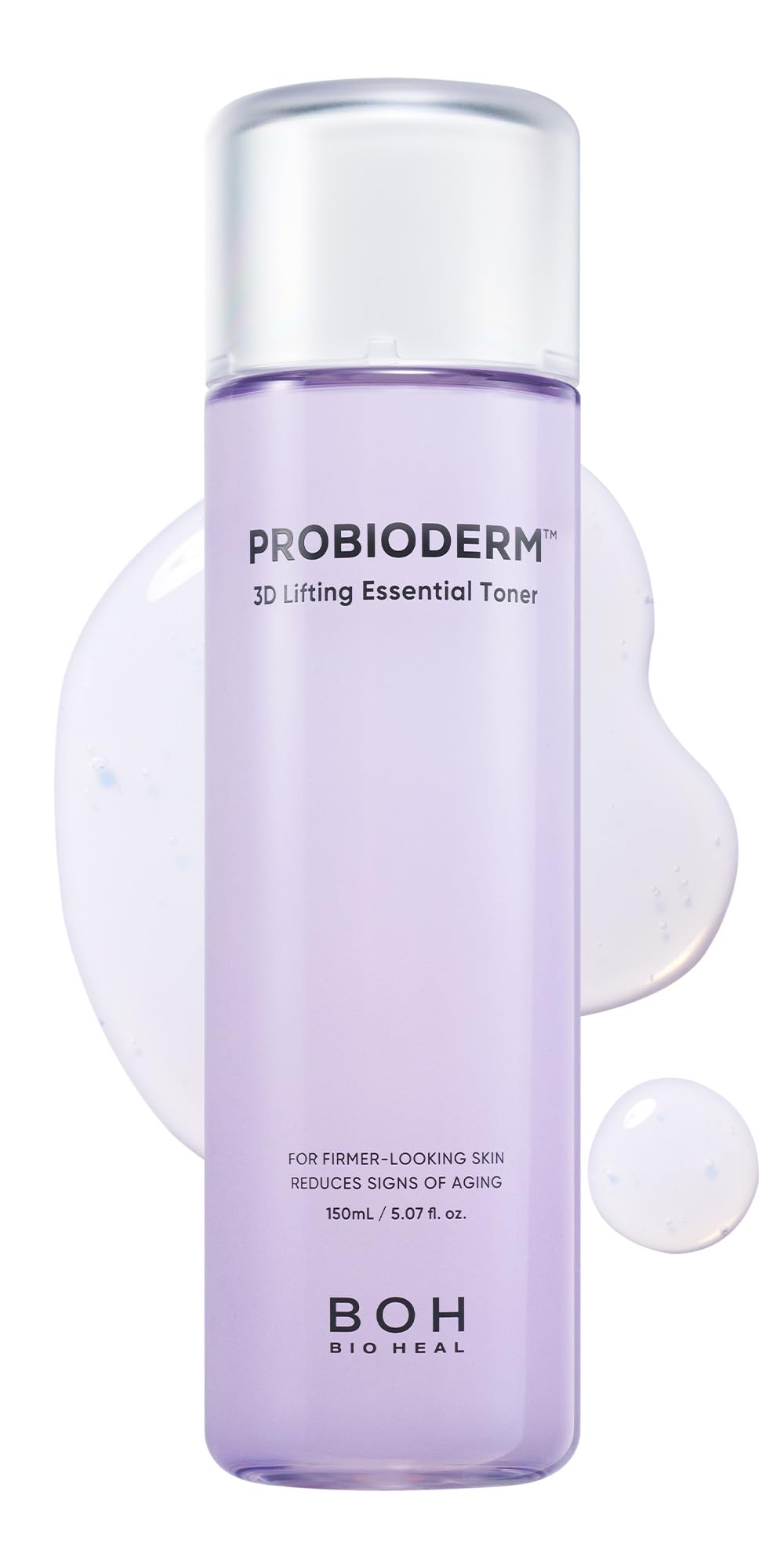 BIOHEAL BOH front bottle showing product packaging and clear benefit of firming