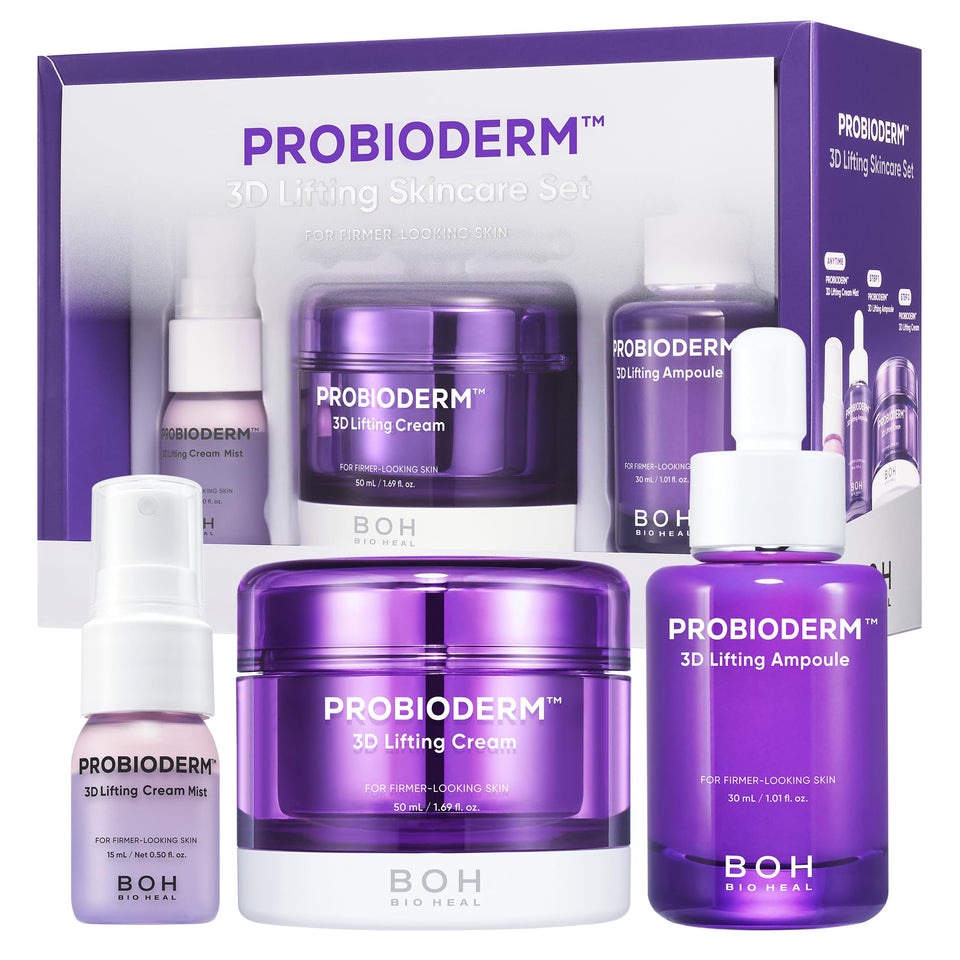 BIOHEAL BOH front packaging showing the complete Probioderm lifting set and convenience